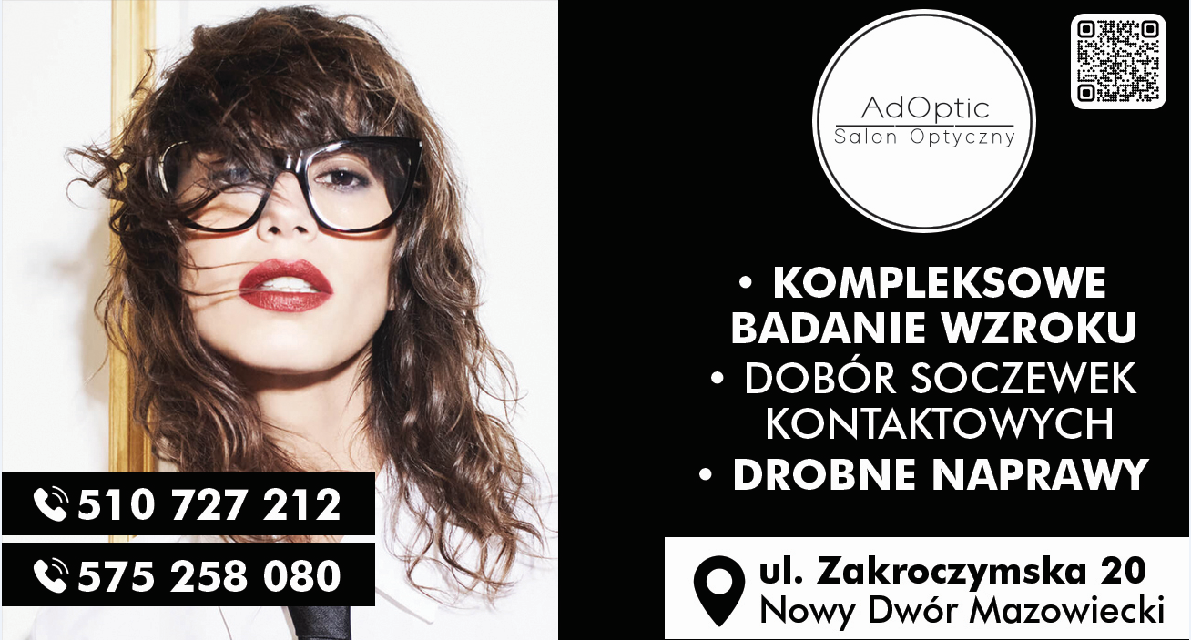 AD OPTIC Salon Optyczny - optyk NOWY DWÓR MAZOWIECKI optyk NOWY DWÓR MAZOWIECKI